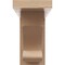 Ekena Millwork 3"W x 9"D x 6"H Classic Alma Rough Cedar Woodgrain TimberThane Corbel, Primed Tan CORUR03X09X06ALMRCPR - alternate 6